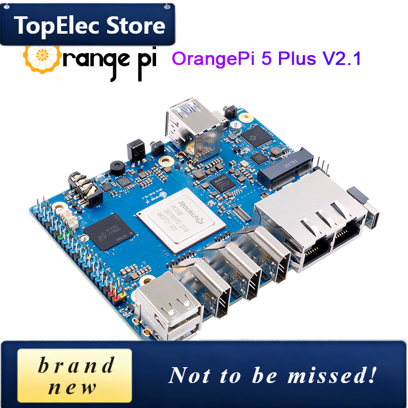 Orange Pi 5 Plus 16Gb - Carte de développement TopElec Orange Pi